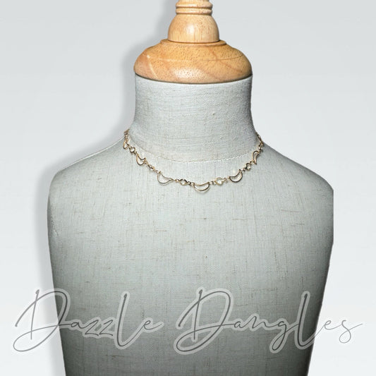 Dainty Moon Choker