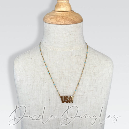 Gold USA 16”-20”