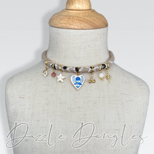 Bandana Charm Choker - KIDS