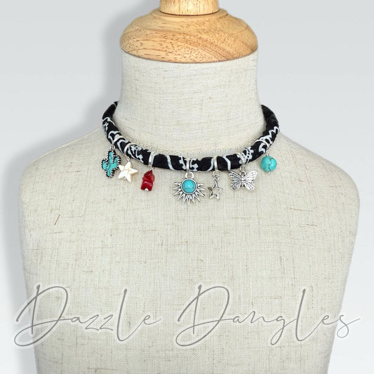 Bandana Charm Choker - MAMA