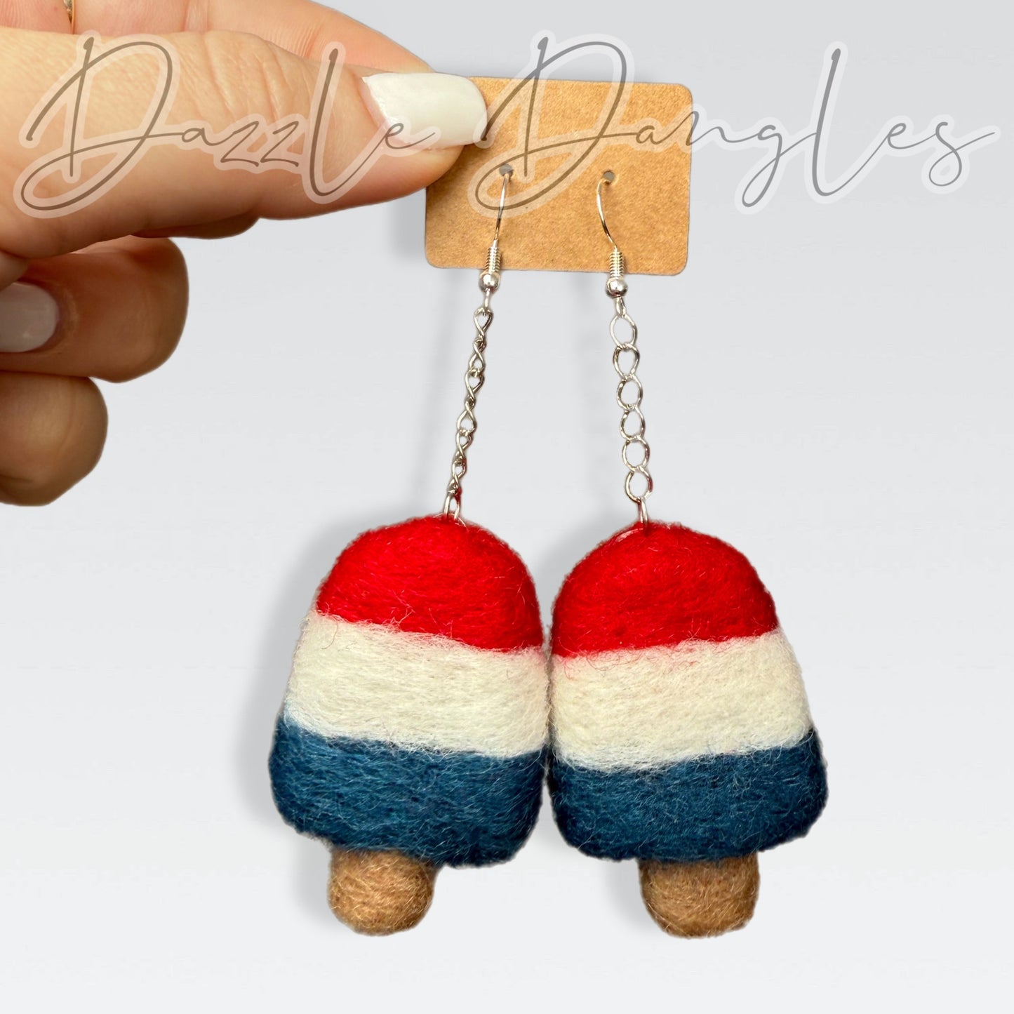 Bomb Pop Feltie Dangles