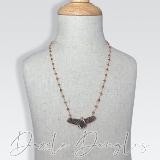 Mama Eagle Necklace 18”-20”