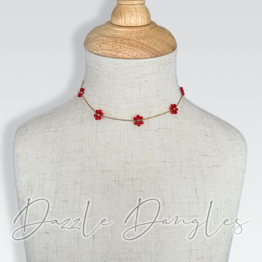 Red Flower Dainty KIDS